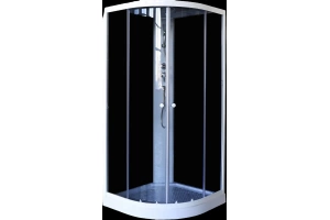 Душевая кабина Parly Classic 90х90 хром стекло тонированное