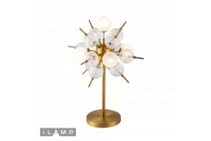 Настольная лампа декоративная iLamp Rockfeller 100T-5 MBR