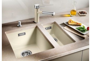 Мойка из гранита Blanco Subline бежевый (523411) - 2