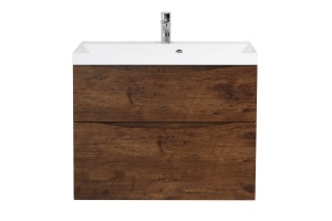 Тумба с раковиной BelBagno Marino 90 темное дерево
