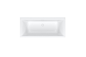 Квариловая ванна Villeroy&Boch Subway 3.0 180х80 с ножками и сливом-переливом, белый (UBQ180SBW2DV-01)