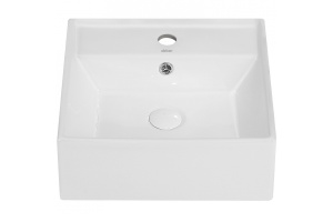 Накладная раковина Abber Rechteck 41 белая - 2