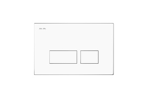 Кнопка смыва AM.PM Pro S I047001 белая глянцевая