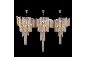 Подвесная люстра Loft it Stream 10208/1400R Gold - 3