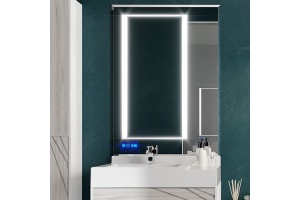 Зеркало Aquaton Сакура 80 с подсветкой с антизапотеванием и часами - 3