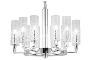 Подвесная люстра LUMINA DECO Donatti LDP 8011-12 CHR