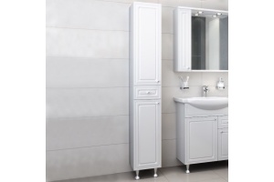 Шкаф-пенал Damixa RedBlu Palace One 30 с бельевой корзиной