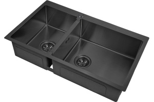 Мойка кухонная Zorg Inox PVD 78-2-51 R grafit