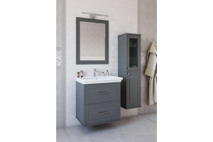 Зеркало Sanflor Модена 75, серое - 2