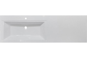 Раковина-столешница Style Line Даллас 150 белая левая