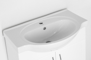 Тумба с раковиной Style Line Эко Стандарт №23 70 белая - 3