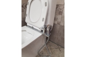 Гигиенический душ Orange Sofi со смесителем, для установки на унитаз M43-831cr - 2