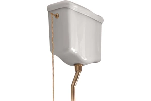 Механизм слива для высокого бачка без трубы Kerasan бронза (754593)