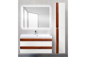 Шкаф-пенал BelBagno Aurora 30 R белый матовый - 3