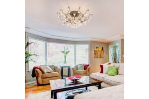 Потолочная люстра Eurosvet Vita 10042/12 античная бронза/прозрачный хрусталь - 3