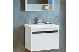 Комплект мебели Aquaton Капри 60 белый глянцевый - 2