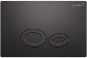 Кнопка смыва Creavit Drop, антрацит