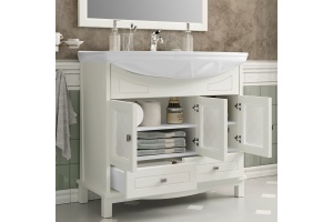 Тумба с раковиной Opadiris Омега 85 cлоновая кость - 3