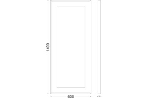 Зеркало в ванную Evoform  60 см (BY 2215) - 3