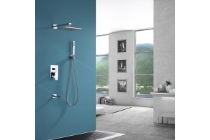 Душевой комплект Abber Weiss Insel хром (AF8017) - 2