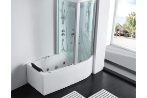 Акриловая ванна Gemy  170x85 см (G8040 B R) - 3