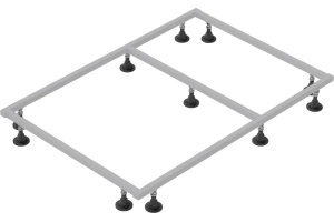 Каркас для душевого поддона Jacob Delafon Tolbiac 120х80 серый