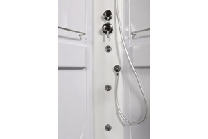 Душевая кабина Deto L 120х80 с электрикой и гидромассажем, хром (L520RGM+EL) - 3