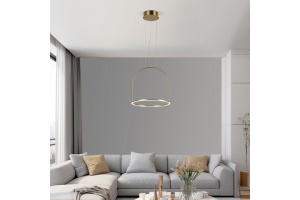 Подвесной светильник Eurosvet Over 90322/1 латунь - 3