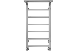 Водяной полотенцесушитель Terminus Контур П7 400х800 с полкой Хром