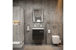 Зеркало Art&Max Genova 60 с подсветкой, функция антизапотевания - 2