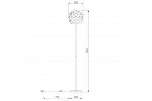 Торшер Bogate's Cedro 01100/1 - 2
