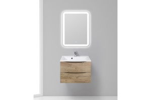 Тумба под раковину Belbagno Marino 65 светлое дерево - 2