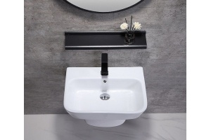 Раковина подвесная CeramaLux NB 50.5 см белый (NB164)