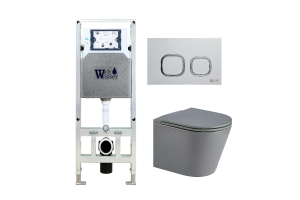 Комплект WeltWasser AMBERG 506 ST + SALZBACH 041 MT-GR + AMBERG RD-WT (10000011106)