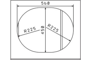 Мойка кухонная Florentina Родос 580 песочный - 3
