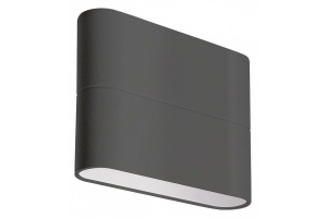 Уличный настенный светодиодный светильник Arlight SP-Wall-Flat-S110x90-2x3W Warm3000 032410