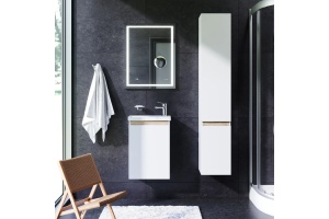 Тумба для комплекта AM.PM X-Joy 45, подвесная, белый глянец - 2