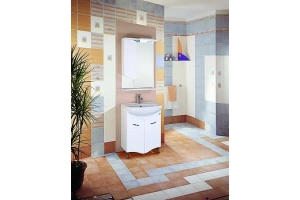 Тумба с раковиной Onika Лайн 60 белый - 2