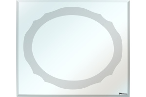 Зеркало Bellezza Флоренция 100 красное