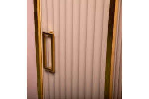 Шкаф-пенал Armadi Art Monaco L бежевый - золото - 3