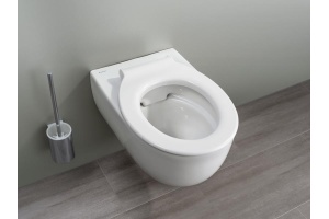 Унитаз подвесной Geberit Renova Comfort с крышкой, белый (500.694.01.1) - 3