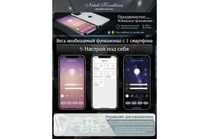 Потолочная люстра Natali Kovaltseva Led light LED LAMPS 81153 - 3