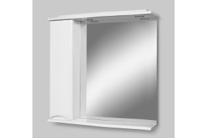 Зеркало-шкаф AM.PM Like 80 L, белый глянец - 3
