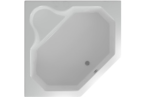 Акриловая ванна Акватек Лира вклеенный каркас