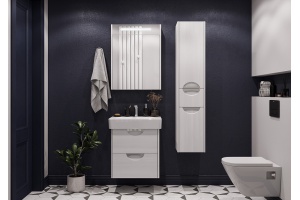 Комплект мебели Aquaton Сильва 60 светлое дерево