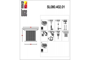 Накладной светильник ST-Luce Lastero SL080.402.01 - 2