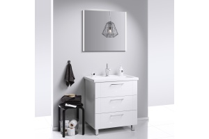 Мебель для ванной Aqwella Manchester 80 напольная