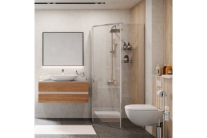 Душевой уголок Wasserkraft Leine 35P38 100x100