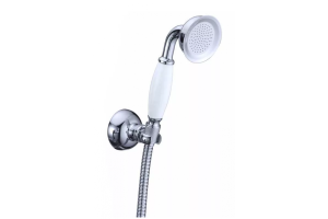 Душевой гарнитур Boheme Brillante хром с черной керамикой