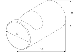 Крючок IDDIS Petite PET2SR1i41 черный матовый с розовым золотом - 3
